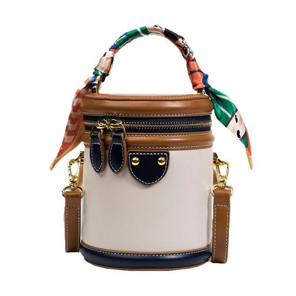 Colorblock Bucket Bag