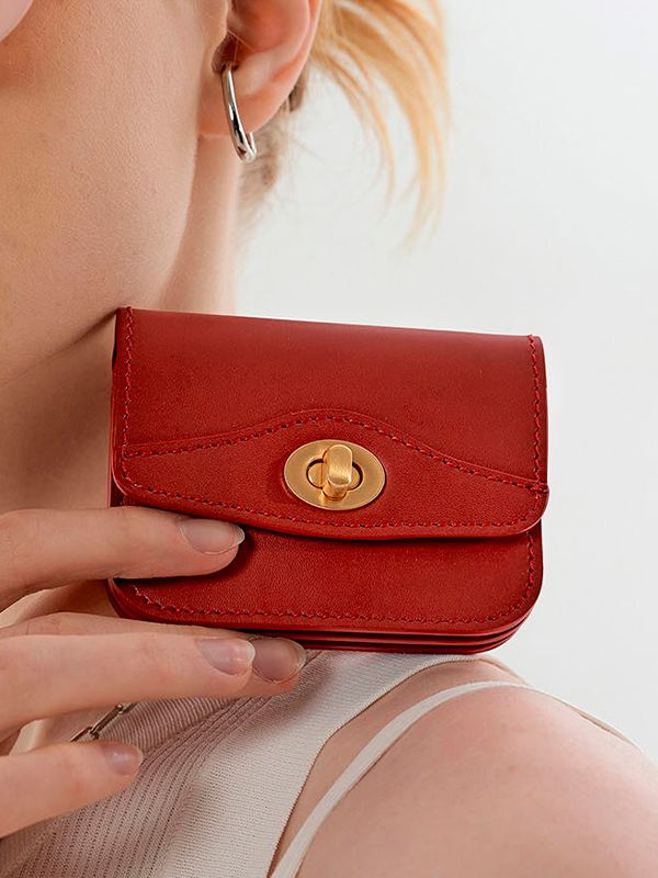Red Mini Wallet