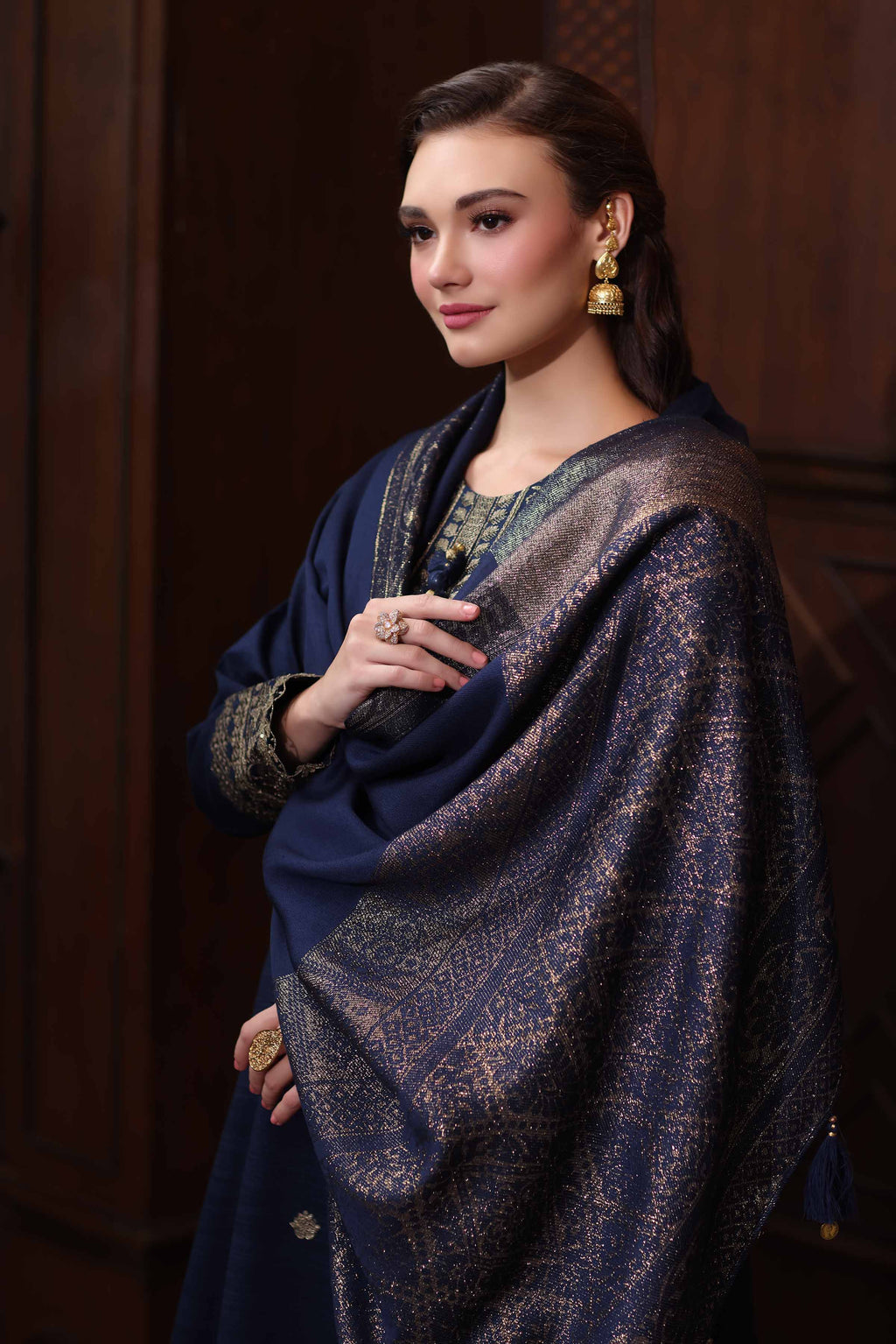 3 Piece - Embroidered Suit