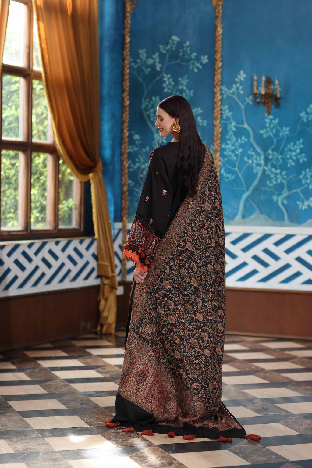 3 Piece - Embroidered Suit