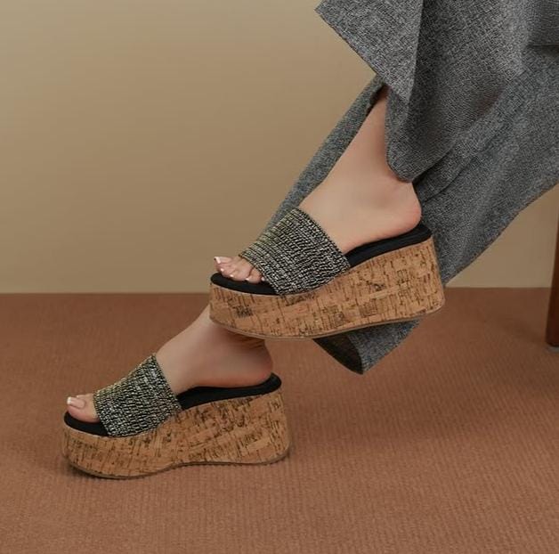 Claude Wedge Sandals