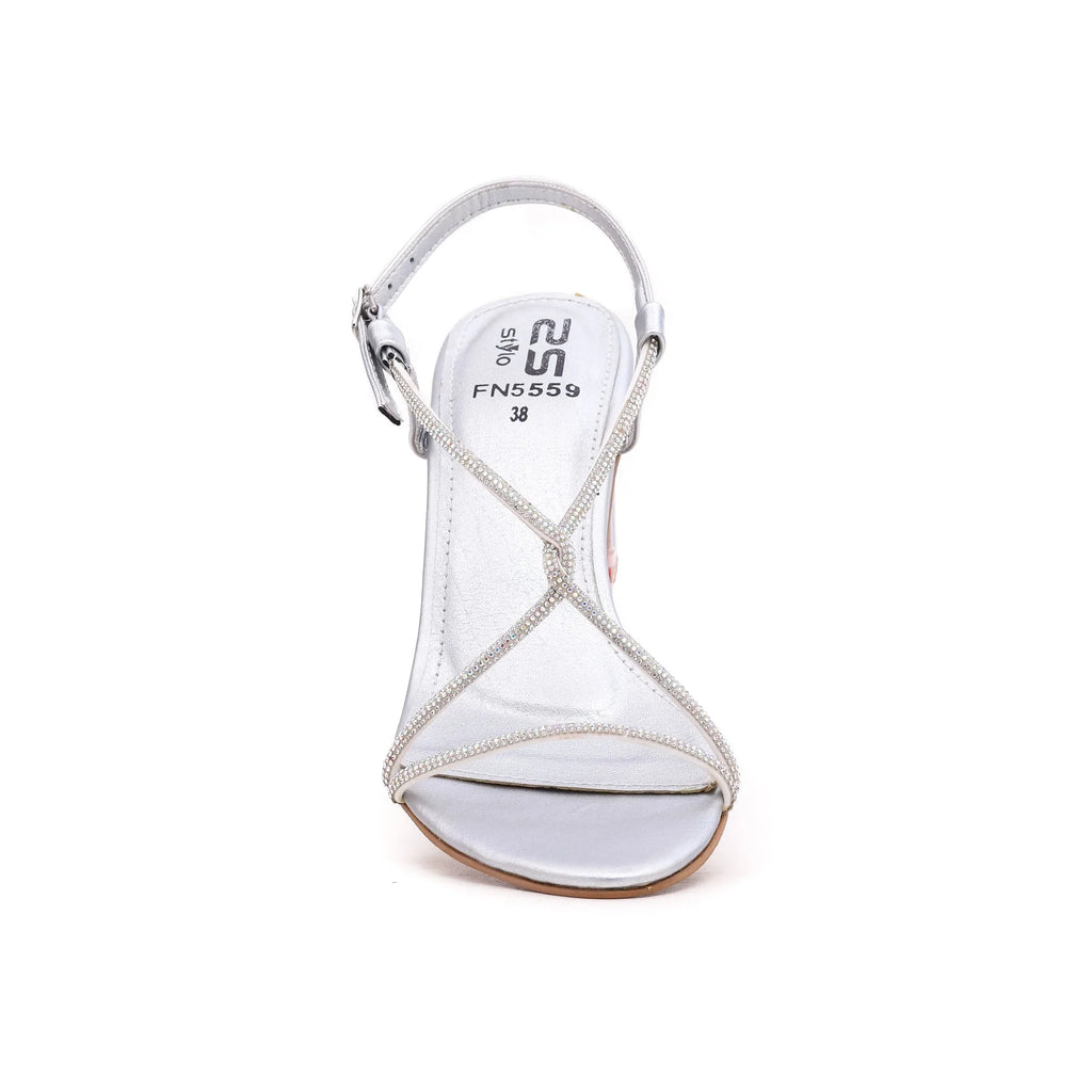 Silver & Golden Fancy Sandal