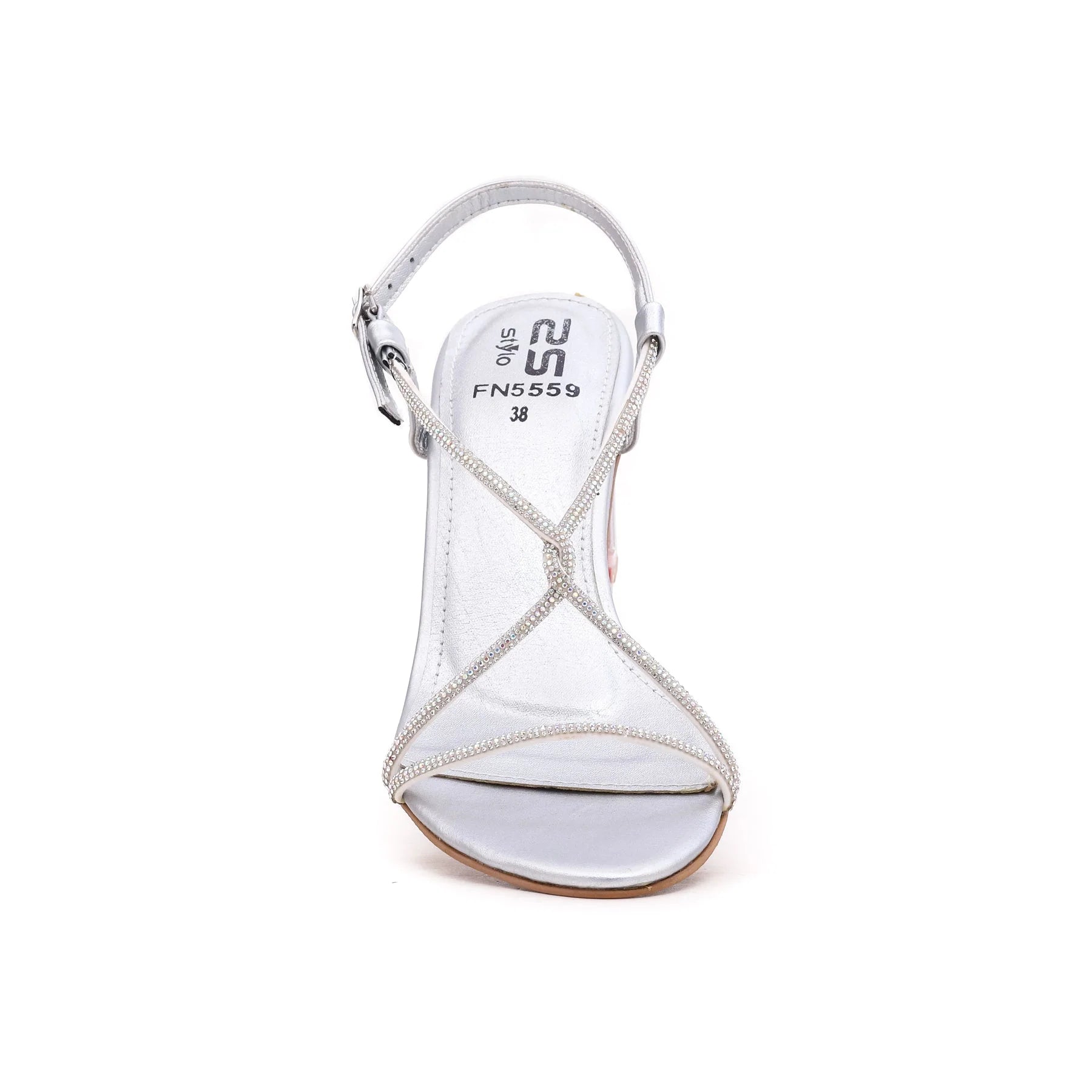 Silver & Golden Fancy Sandal