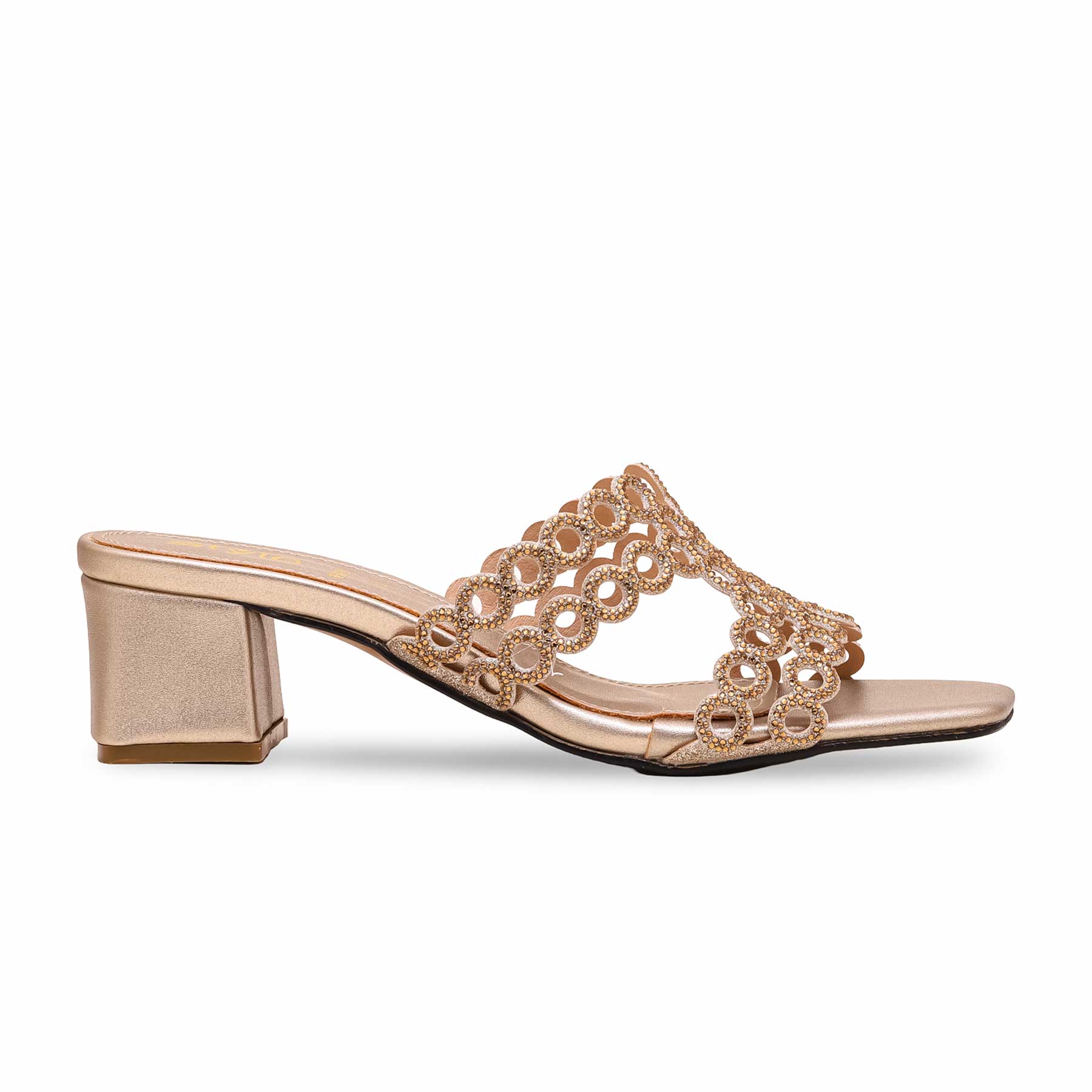 Golden Fancy Slipper